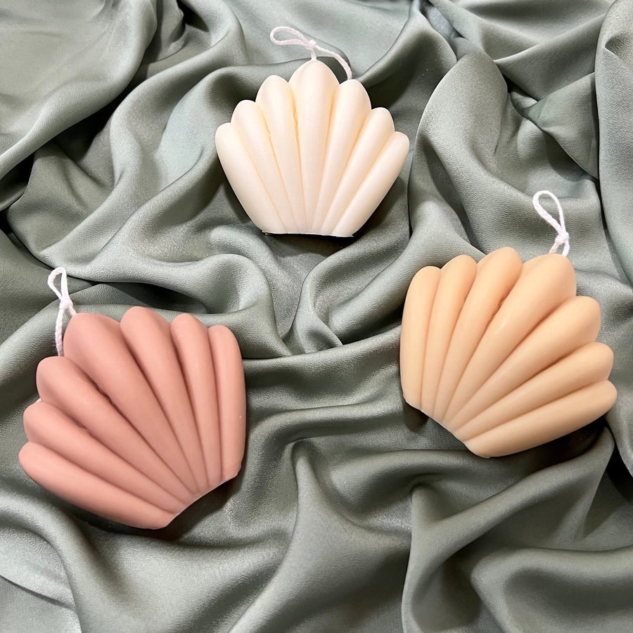 Scallop Shell Candle-0