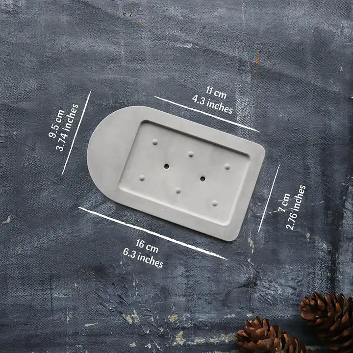 Self-drying Soap Dish