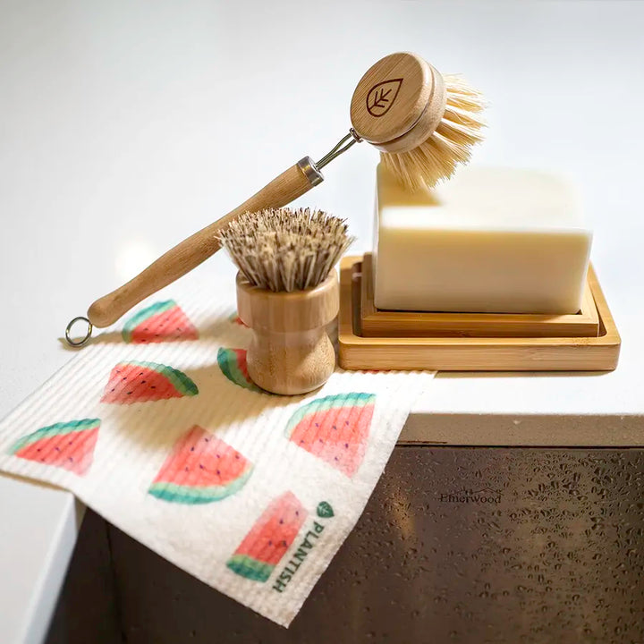 Zero Waste Kitchen Brush Set - Brush Kit