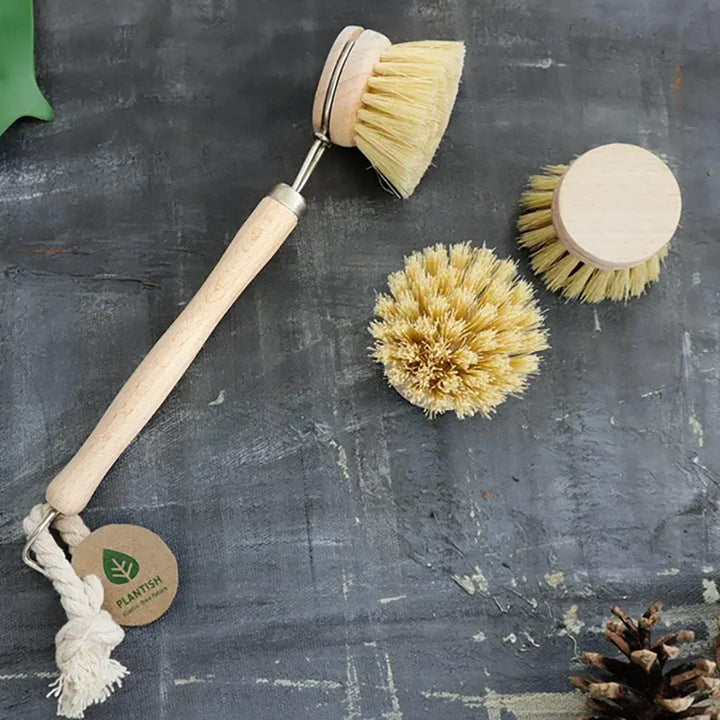 Zero Waste Kitchen Brush Set - Brush Kit